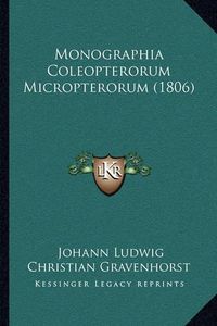 Cover image for Monographia Coleopterorum Micropterorum (1806)