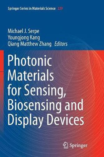 Cover image for Photonic Materials for Sensing, Biosensing and Display Devices