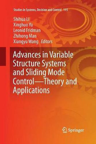 Cover image for Advances in Variable Structure Systems and Sliding Mode Control-Theory and Applications