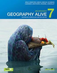 Cover image for Jacaranda Geography Alive 7 2e Australian curriculum learnON & print