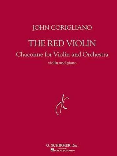 Cover image for The Red Violin: Chaconne for Violin and Orchestra