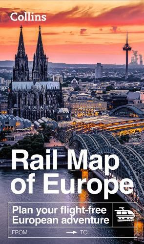 Cover image for Collins Rail Map of Europe