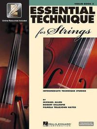 Cover image for Essential Technique for Strings - Book 3