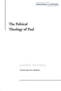 Cover image for The Political Theology of Paul