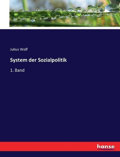 Cover image for System der Sozialpolitik: 1. Band
