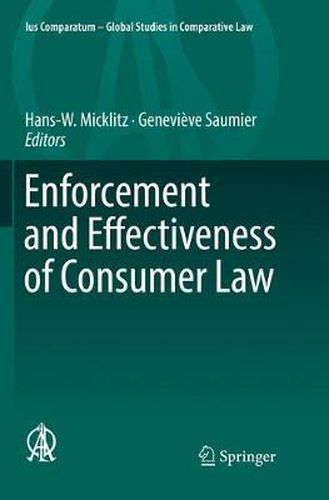 Cover image for Enforcement and Effectiveness of Consumer Law