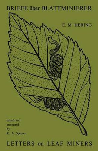 Cover image for Briefe uber Blattminierer / Letters on Leaf Miners