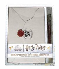 Cover image for Harry Potter: Hogwarts Acceptance Letter Journal and Wand Pen Set