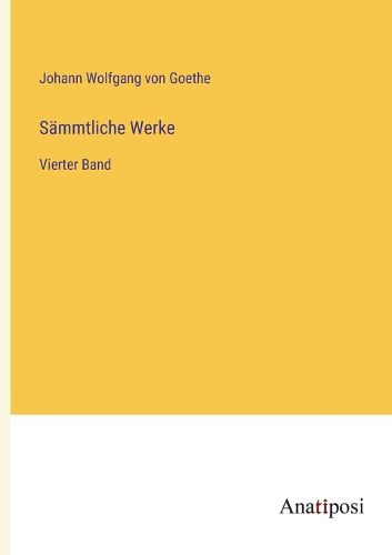 Cover image for Saemmtliche Werke