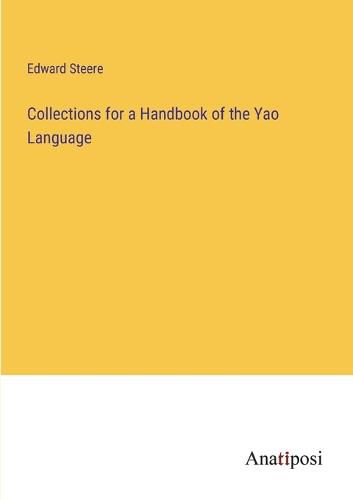 Collections for a Handbook of the Yao Language