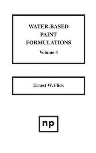 Cover image for Water-Based Paint Formulations, Vol. 4