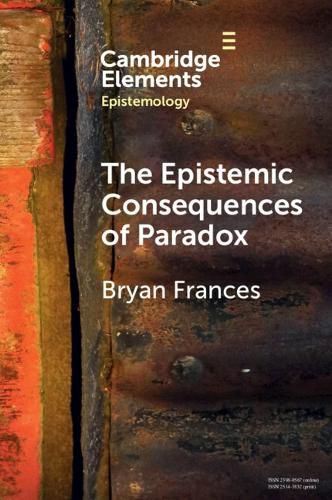 Cover image for The Epistemic Consequences of Paradox