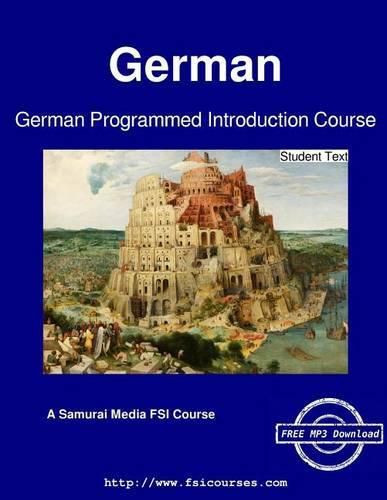 Cover image for German Programmed Introduction Course - Student Text