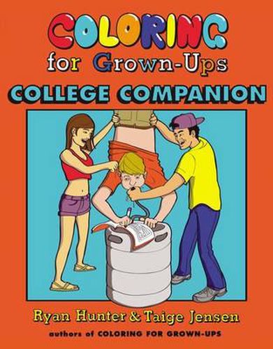 Cover image for Coloring for Grown-Ups College Companion