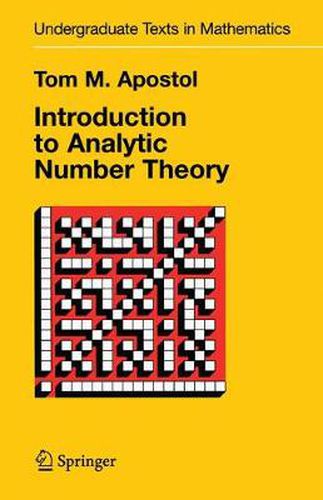 Cover image for Introduction to Analytic Number Theory