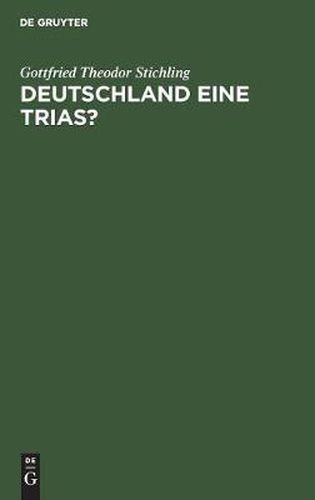 Cover image for Deutschland eine Trias?