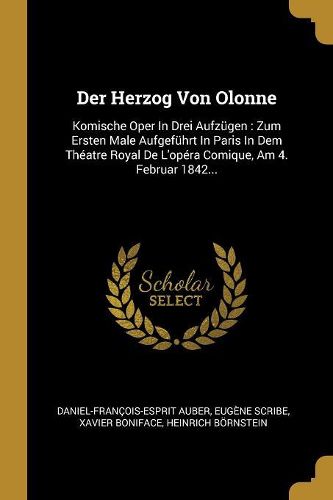 Cover image for Der Herzog Von Olonne