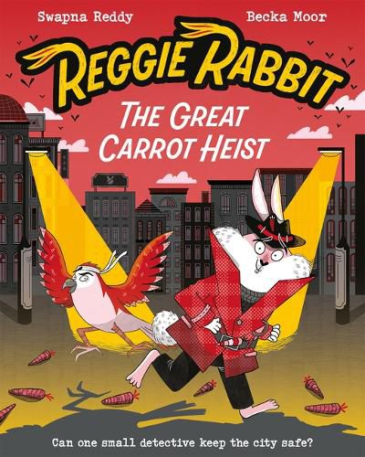 Cover image for Reggie Rabbit and the Great Carrot Heist