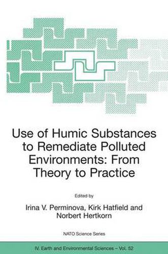 Cover image for Use of Humic Substances to Remediate Polluted Environments: From Theory to Practice