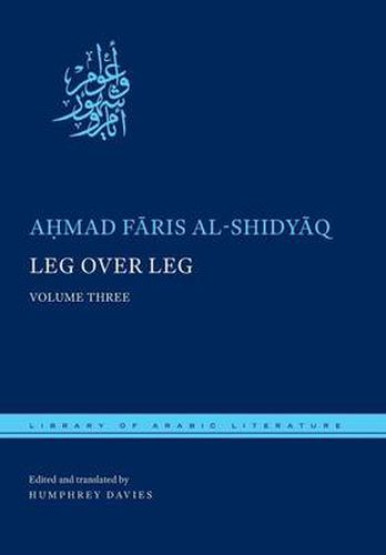 Cover image for Leg over Leg: Volume Three