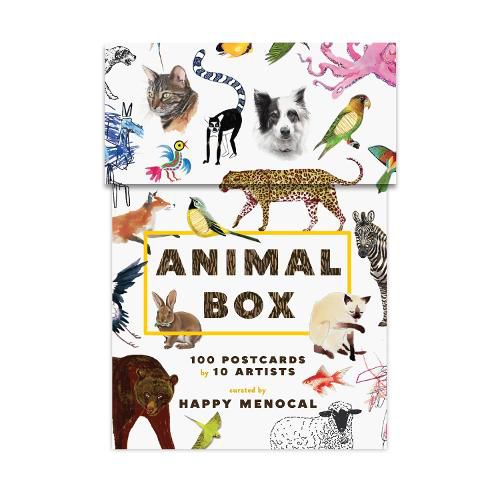 Animal Box 100 Postcards By 10 Artists