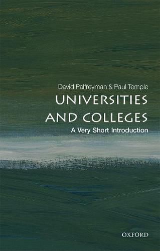 Cover image for Universities and Colleges: A Very Short Introduction