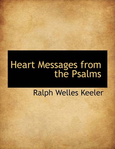 Cover image for Heart Messages from the Psalms