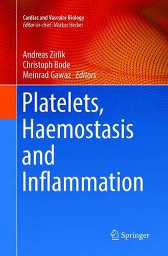 Cover image for Platelets, Haemostasis and Inflammation