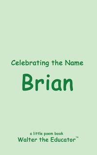 Cover image for Celebrating the Name Brian