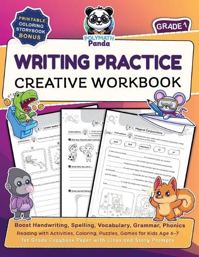 Cover image for Writing Practice Creative Workbook for Grade 1