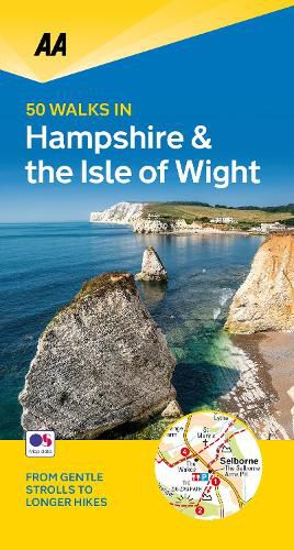 Cover image for 50 Walks in Hampshire & Isle of Wight