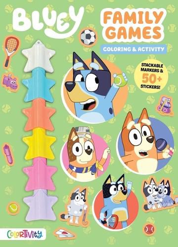 Cover image for Bluey: Family Games