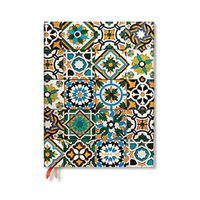 Cover image for Paperblanks 2024-2025 Weekly Planner Porto Portuguese Tiles 18-Month Ultra Vertical Elastic Band 208 Pg 80 GSM