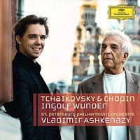 Cover image for Tchaikovsky Piano Concerto 1 Chopin Piano Concerto 1