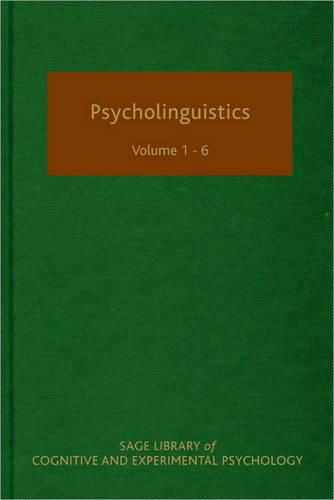 Cover image for The Psycholinguistics