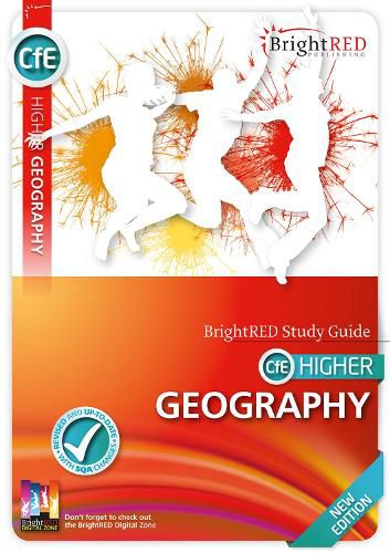 Cover image for Bright Red Higher Geography New Edition Study Guide