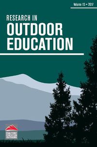 Cover image for Research in Outdoor Education: Volume 15