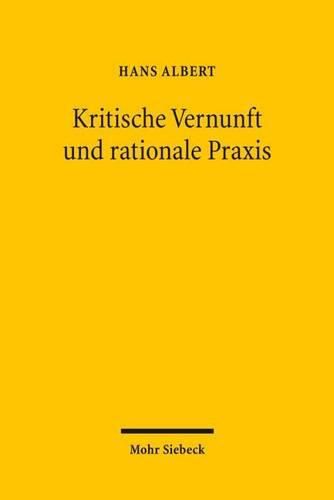 Cover image for Kritische Vernunft und rationale Praxis