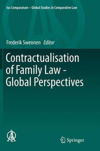 Cover image for Contractualisation of Family Law - Global Perspectives