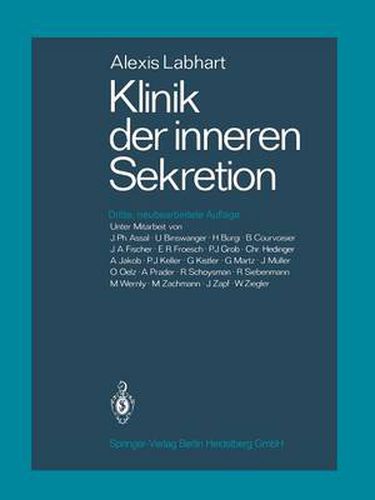 Cover image for Klinik der inneren Sekretion
