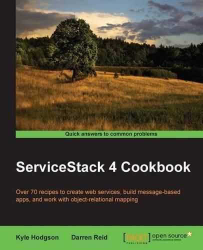 Cover image for ServiceStack 4 Cookbook