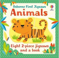 Cover image for Usborne First Jigsaws: Animals
