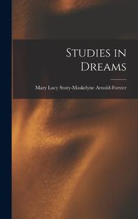 Cover image for Studies in Dreams