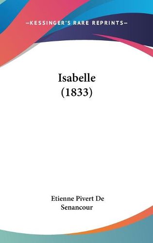 Cover image for Isabelle (1833)