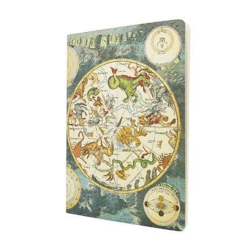 Cover image for Celestial Planisphere A4 Unlined (Early Cartography) Cahier