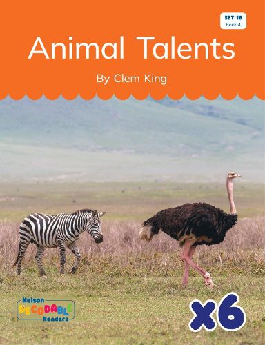 Cover image for Animal Talents x 6 (Set 18, Book 4)