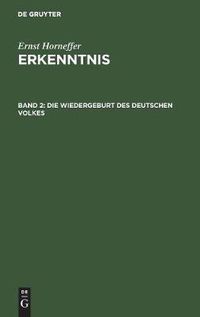 Cover image for Die Wiedergeburt Des Deutschen Volkes