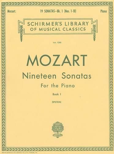 Cover image for 19 Sonatas - Book 1