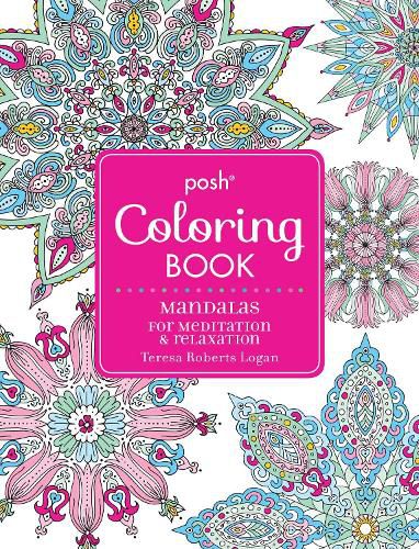 Cover image for Posh Adult Coloring Book: Mandalas for Meditation & Relaxation