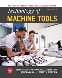 Cover image for Technology Of Machine Tools ISE